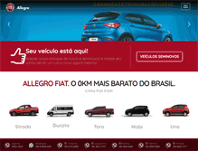 Tablet Screenshot of fiatallegro.com.br